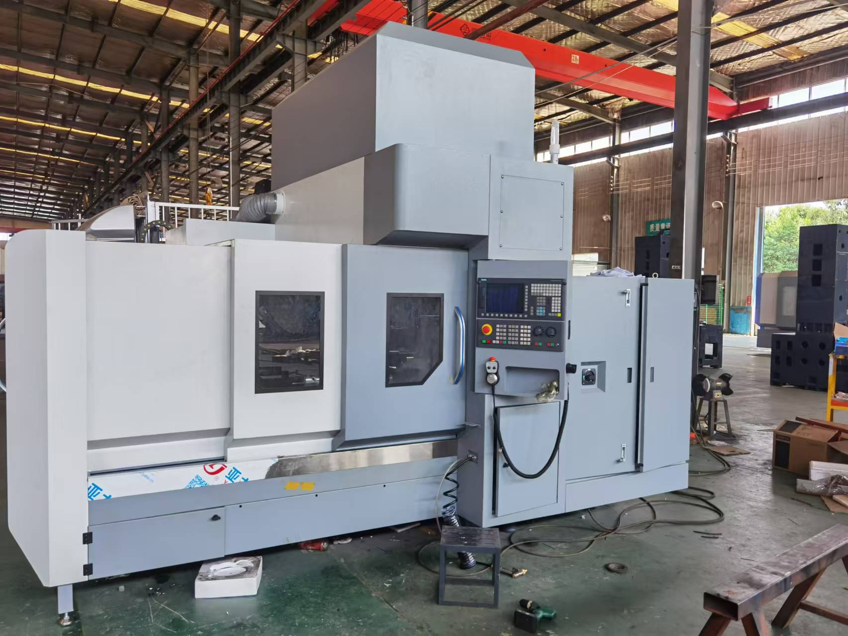 小型龍門加工中心西門子系統(tǒng)加第四軸