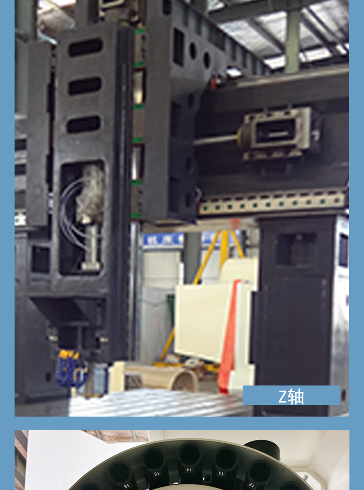 GMC1614龍門加工中心數控龍門銑床兩線一硬定梁龍門加工中心